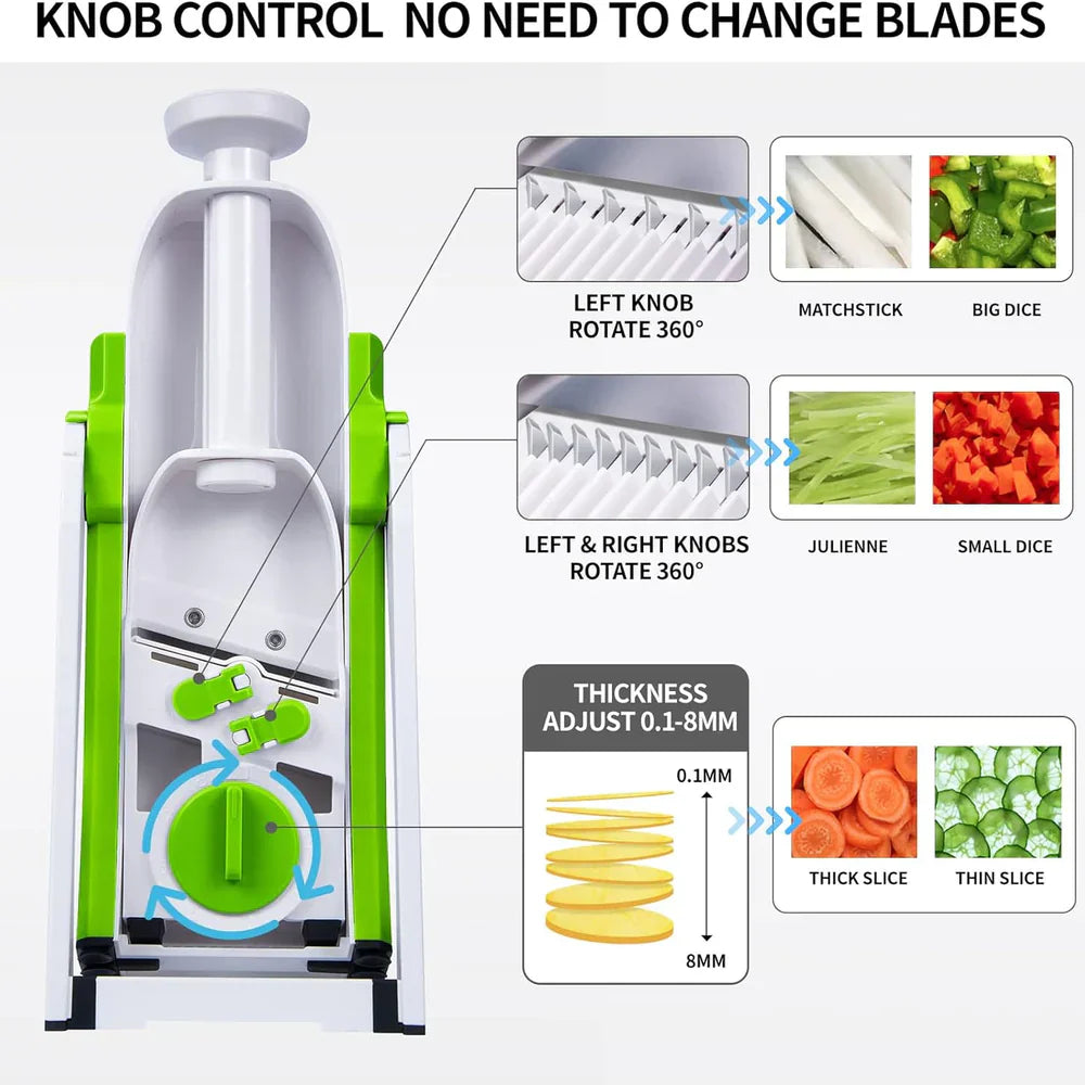 4 In 1 Vegetable Cutter in Fine Quality Material