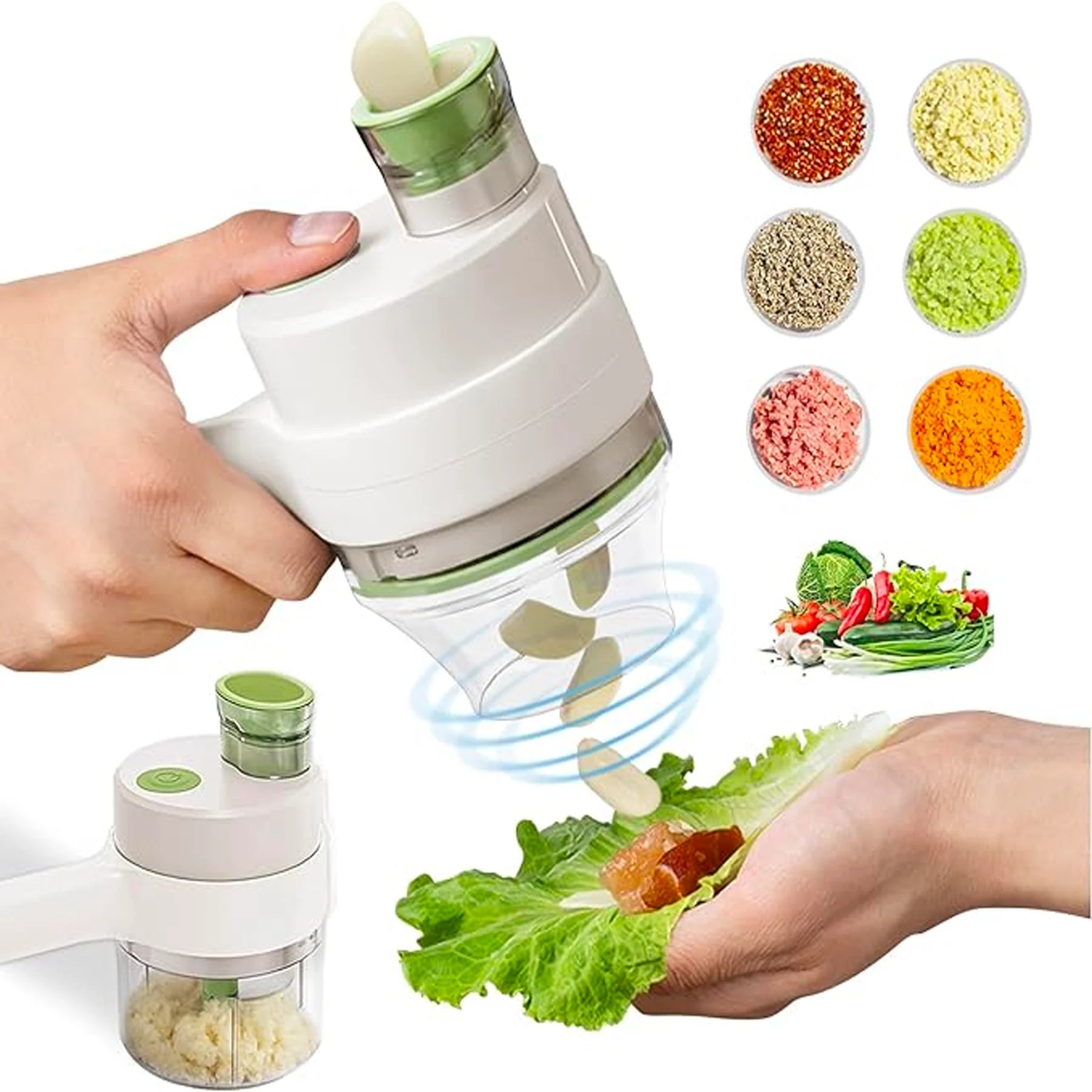 4 IN 1 ELECTRIC HANDHELD COOKING HAMMER VEGETABLE CUTTER