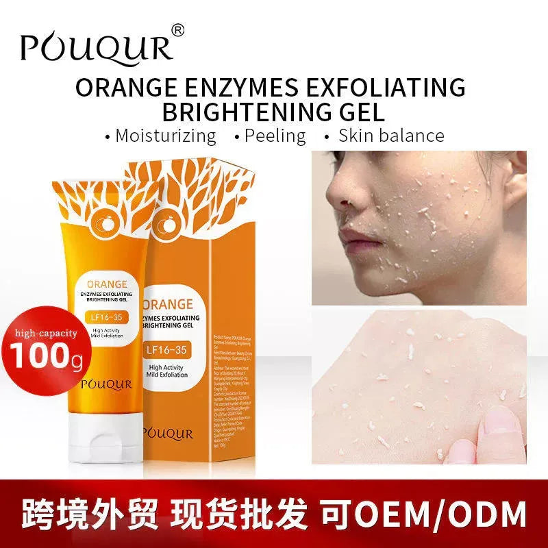 Orange Enzyme Glow Gel š Dark Spot & Dead Skin Remover