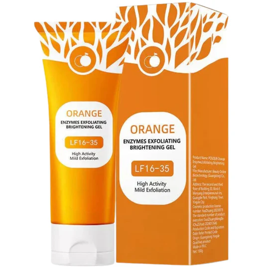 Orange Enzyme Glow Gel 😍 Dark Spot & Dead Skin Remover
