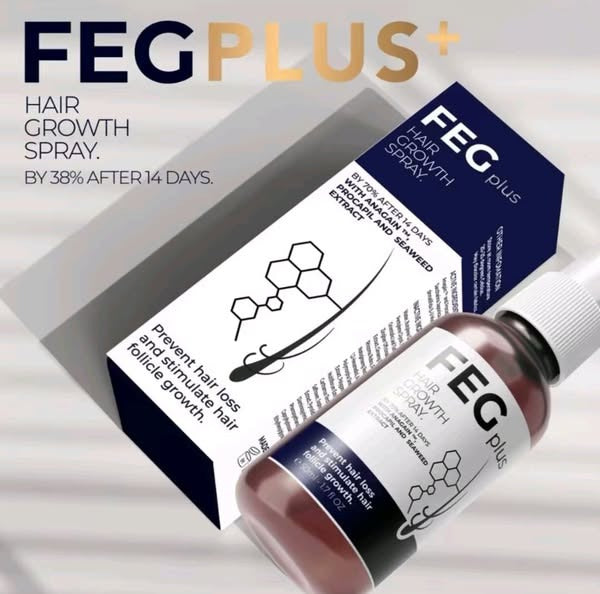 FEG Plus USA Hair Spray - 50 ML