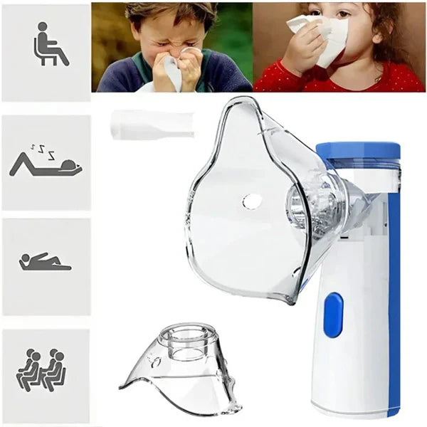Nebulizer Machine For kids and adults - Soundless Nebulizer for Effective Treatment -
