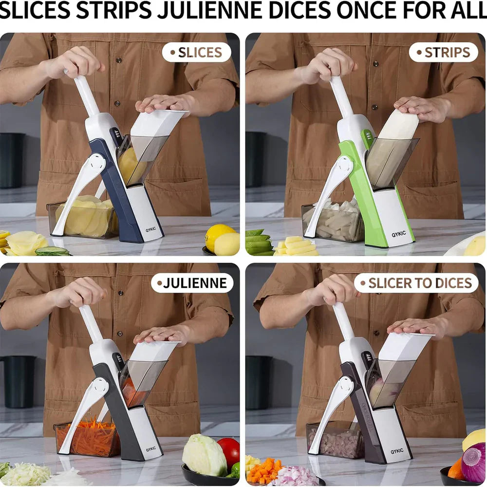 4 In 1 Vegetable Cutter in Fine Quality Material