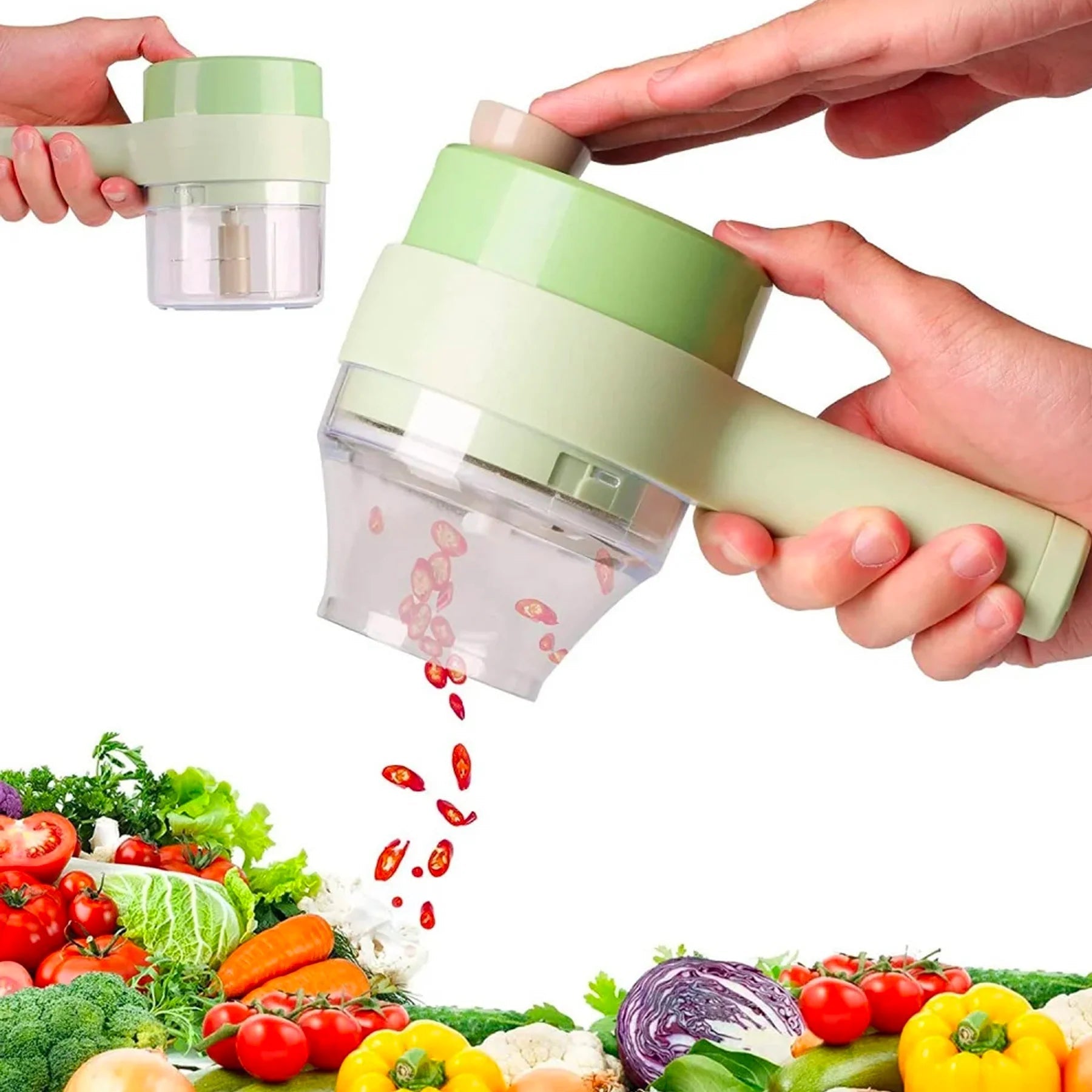 4 IN 1 ELECTRIC HANDHELD COOKING HAMMER VEGETABLE CUTTER