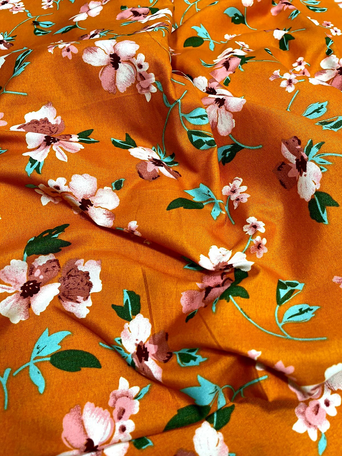 2 Piece All Over Printed cotton Dress