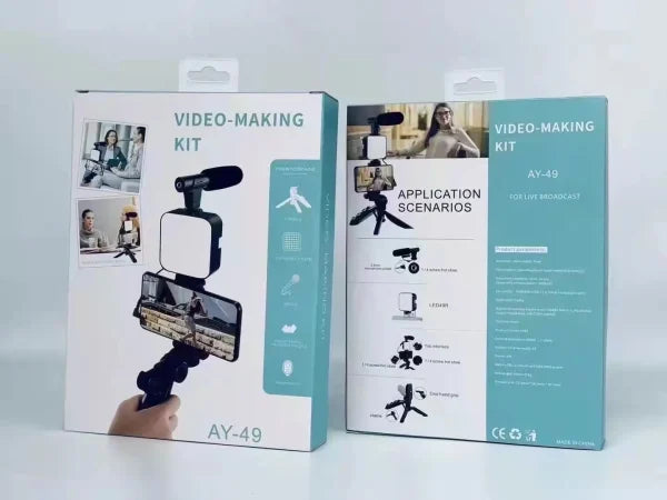 All-in-one Vlogging Pro Kit Video Making Equipment